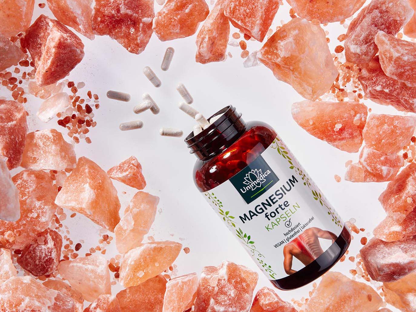 Magnesium forte - 400 mg par dose quotidienne (1 gélule) - 365 gélules - par Unimedica